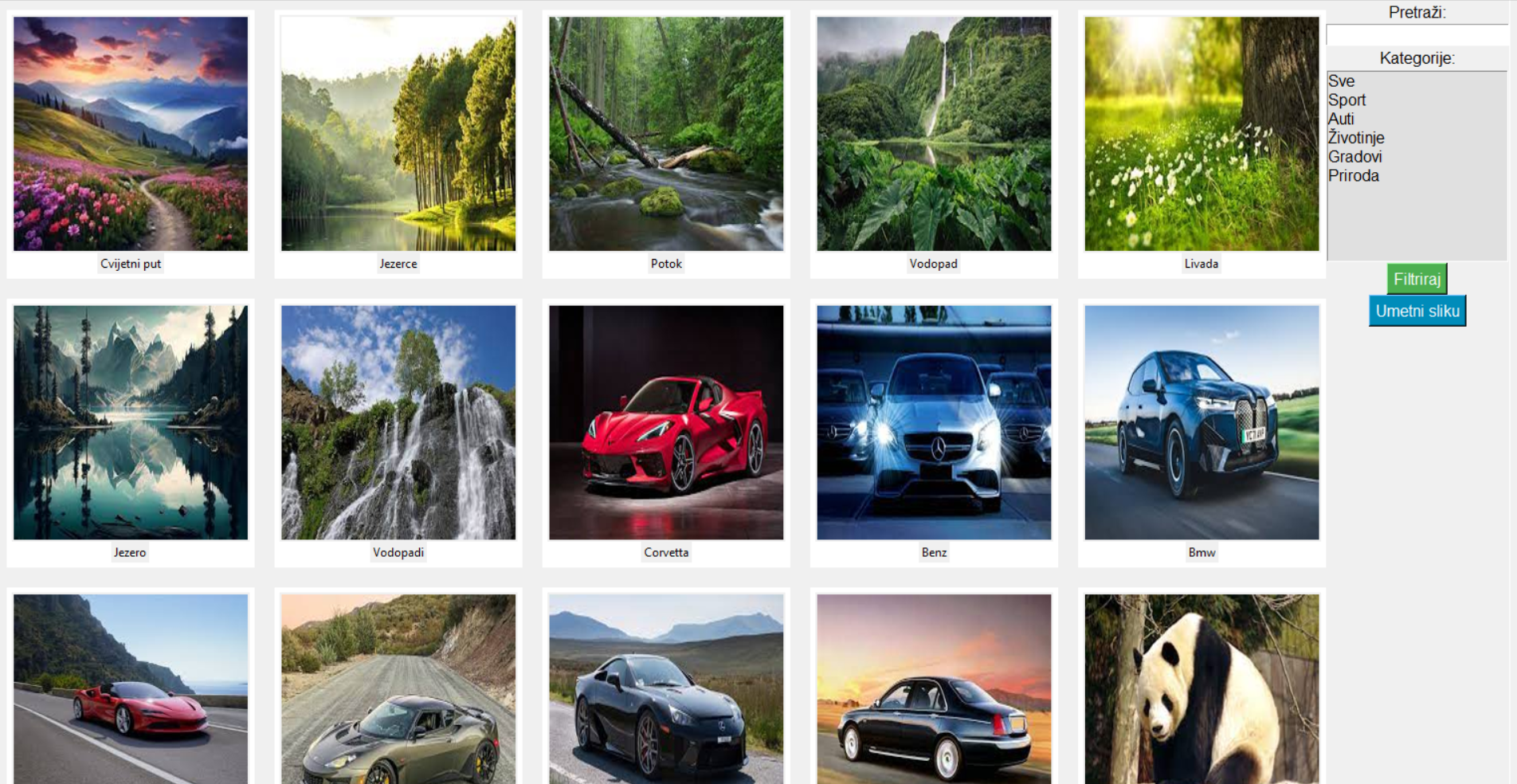 Photo Diary Application